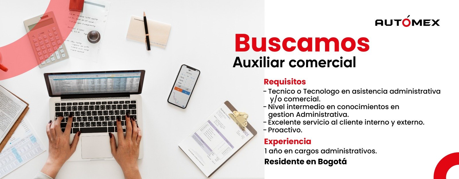 Auxiliar comercial